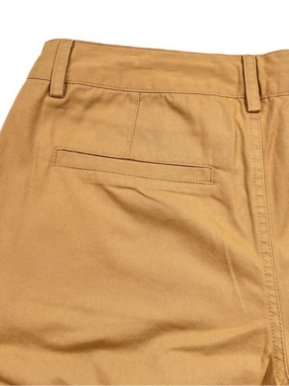 Urban Outfitters Laura Wide-Leg Drawstring Trouser Pants in Khaki Tan - Picture 3 of 6